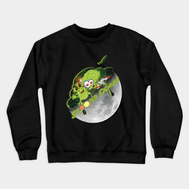 Alien Contact Crewneck Sweatshirt by StoopidGenius